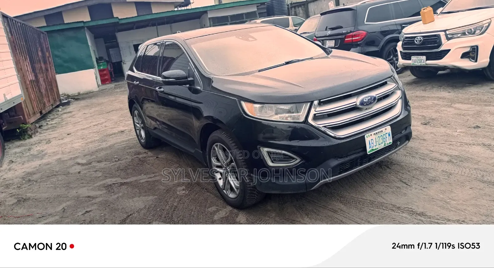 Ford Edge 2016 Black