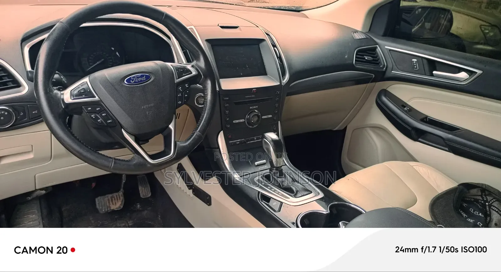 Ford Edge 2016 Black