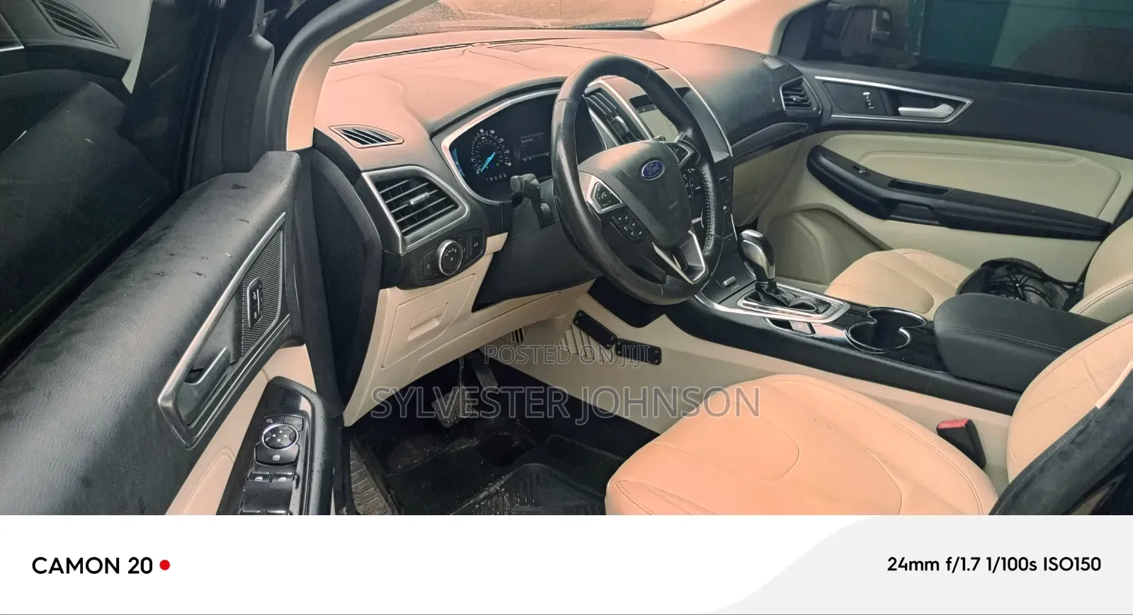 Ford Edge 2016 Black
