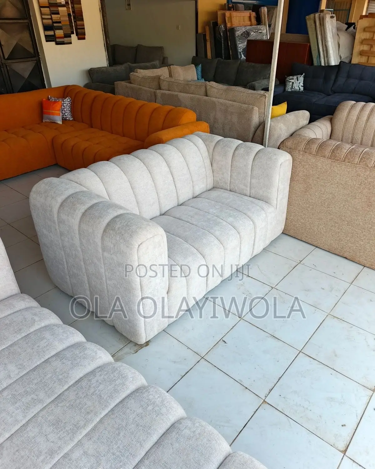 3 Seater Red Couch Designer