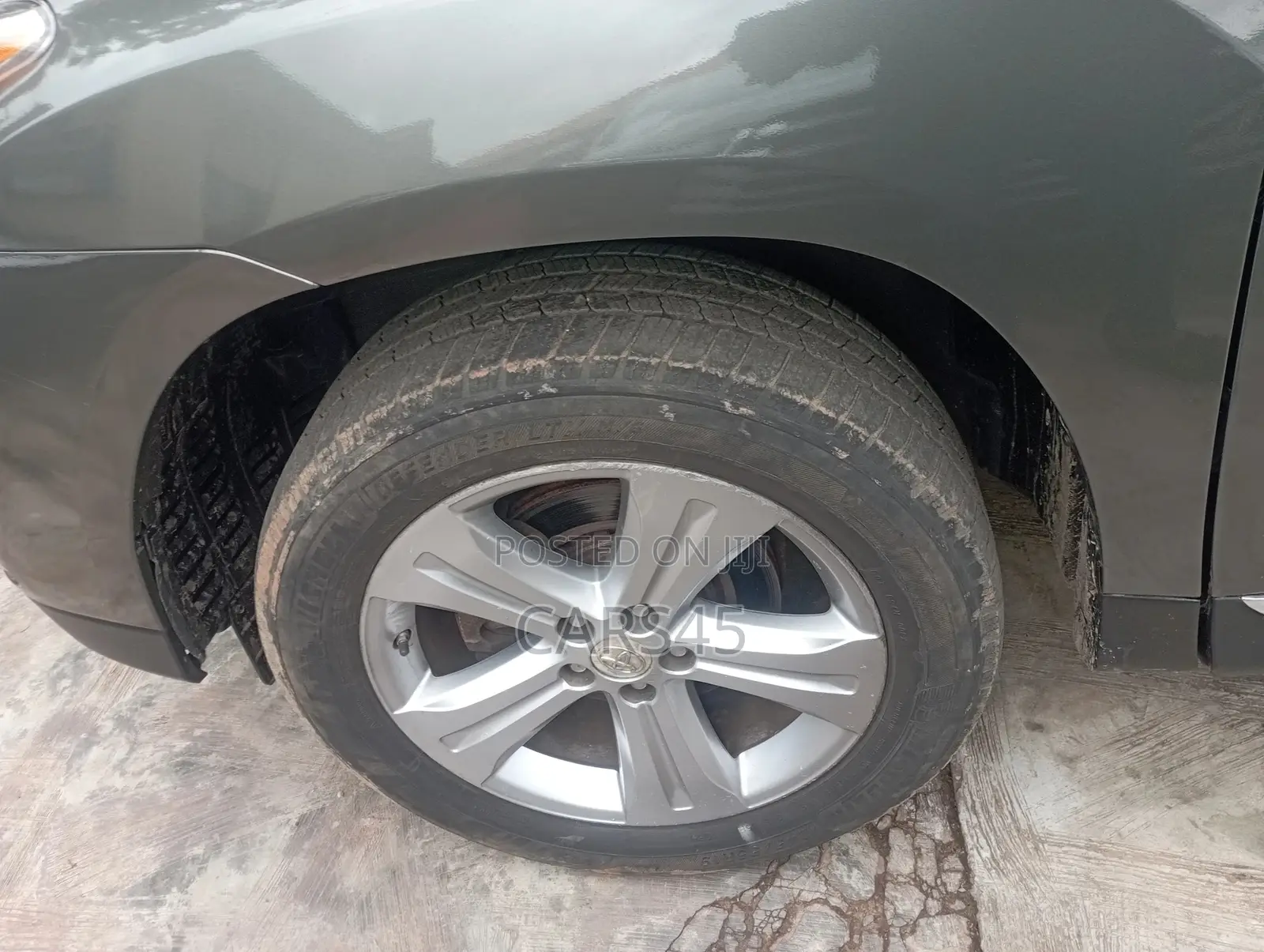 Toyota Highlander 2008 Green