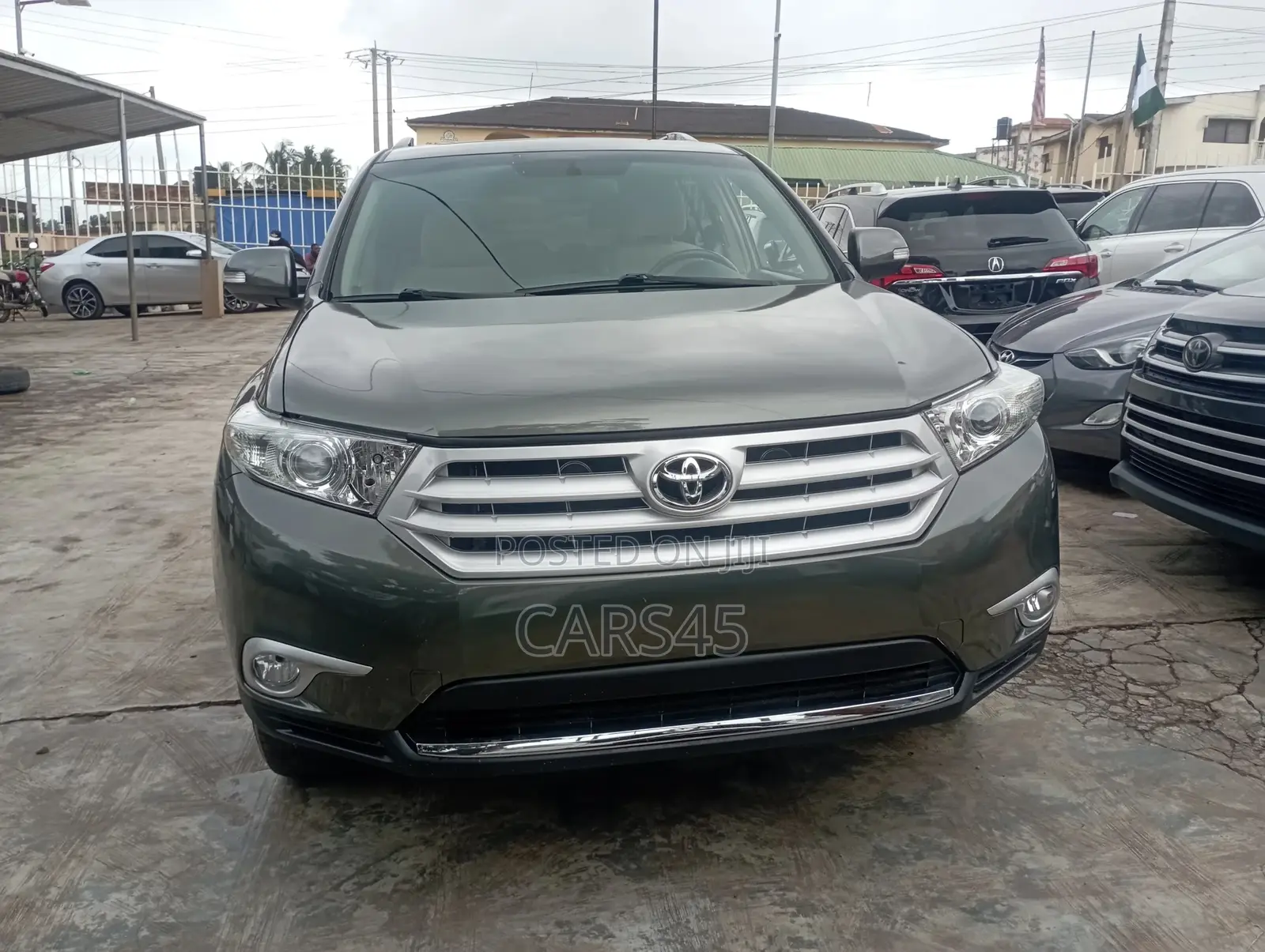 Toyota Highlander 2008 Green