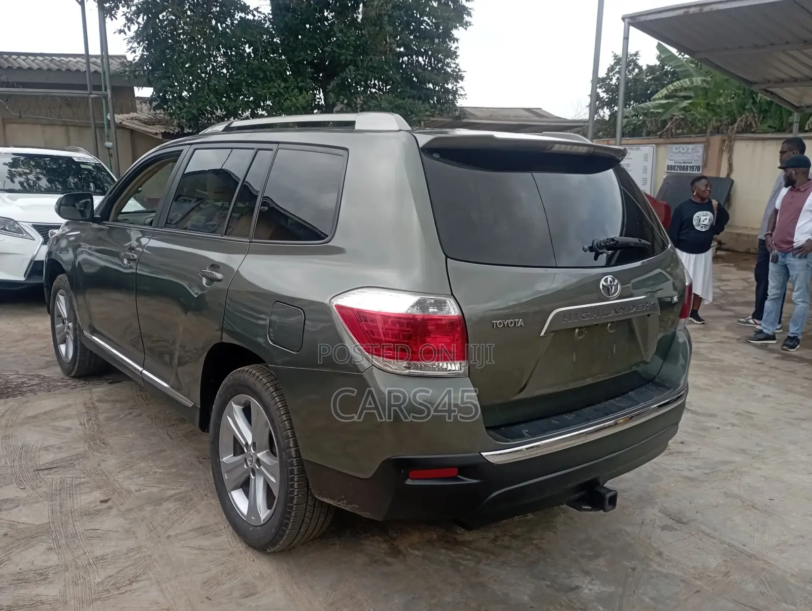 Toyota Highlander 2008 Green