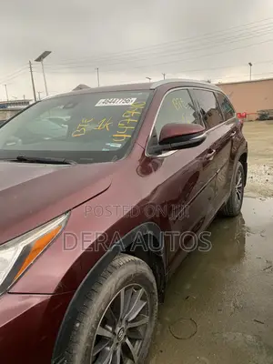 Toyota Highlander 2017 Burgundy