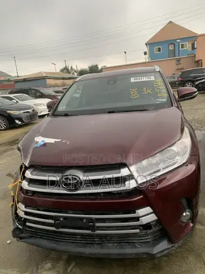 Toyota Highlander 2017 Burgundy