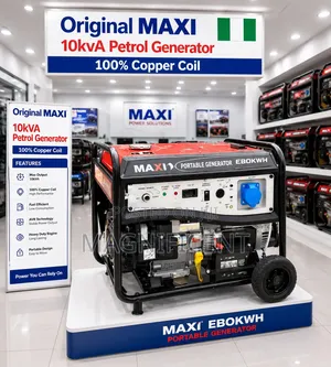 Original Maxi 10kva Petrol Generator – Model E80kwh 100% Copper High
