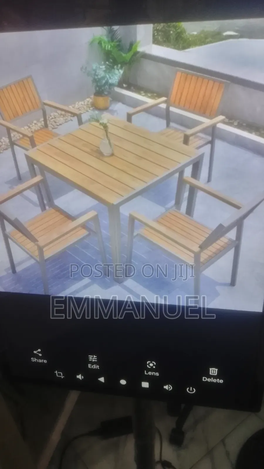 Outdoor Garden Table Set