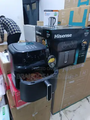 Hisense HO8AFBK1S1 Air Fryer – Smart Oil Free Cooker