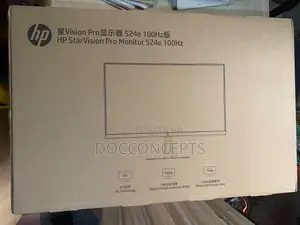 HP Starvision Pro Monitor S24e Ips With FHD Screen