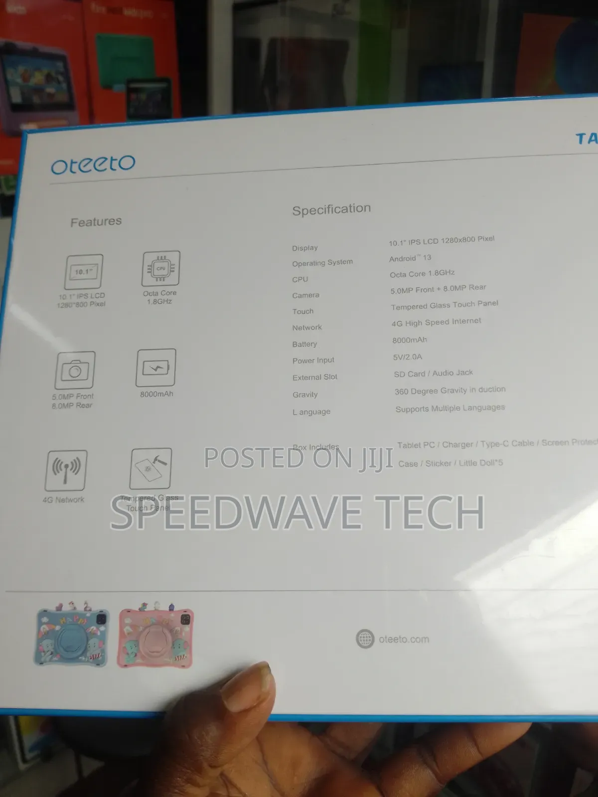 New Oteeto K3 16 GB Pink