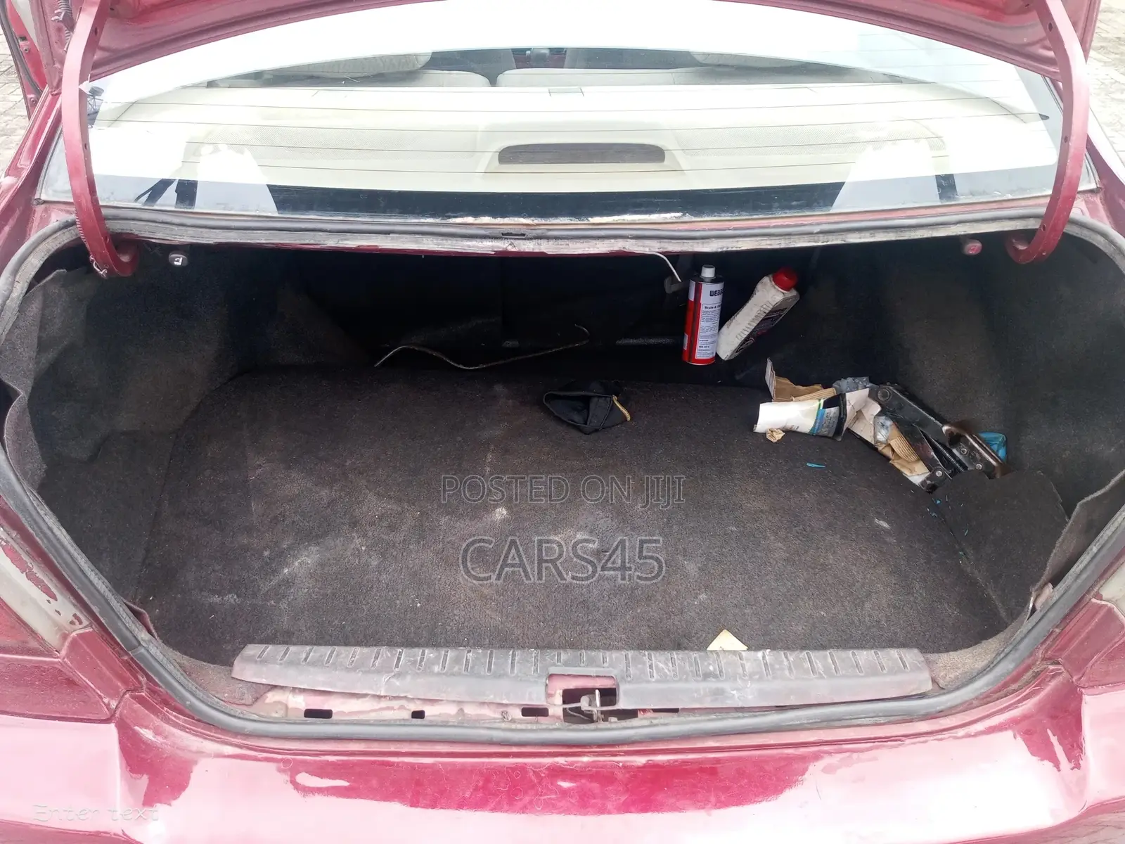 Toyota Corolla 2003 Red