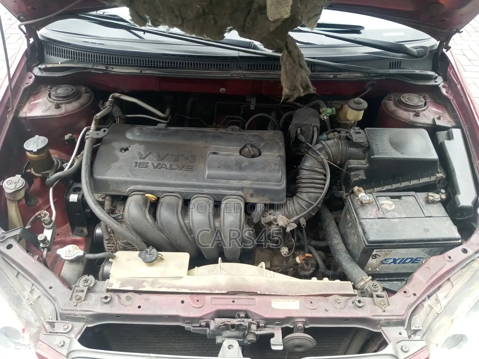 Toyota Corolla 2003 Red