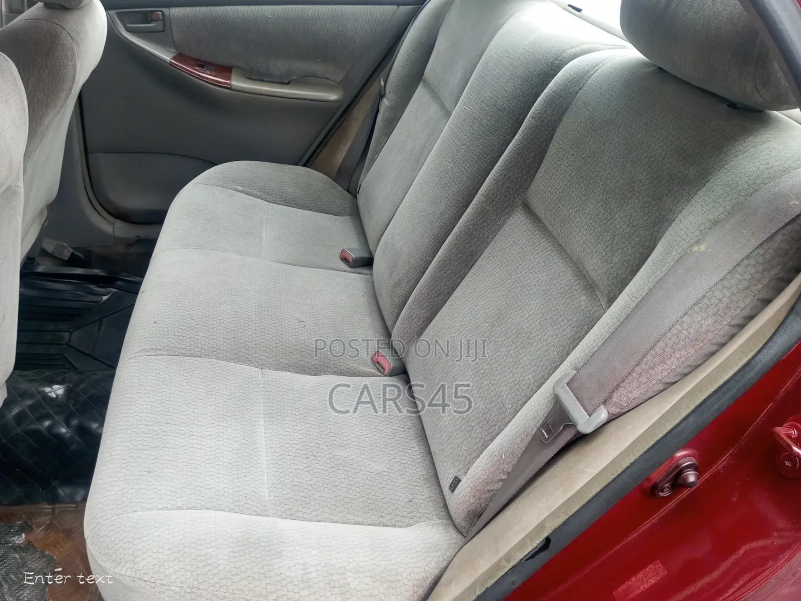 Toyota Corolla 2003 Red