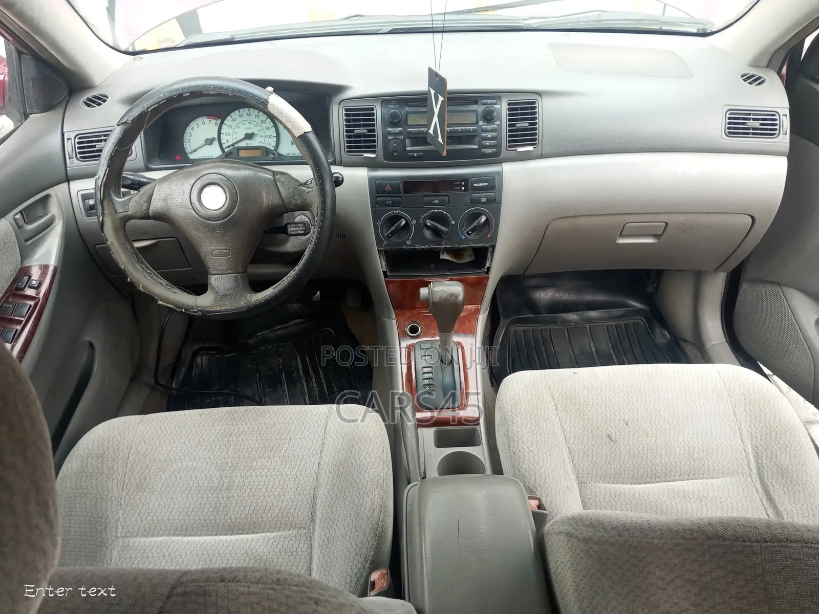 Toyota Corolla 2003 Red