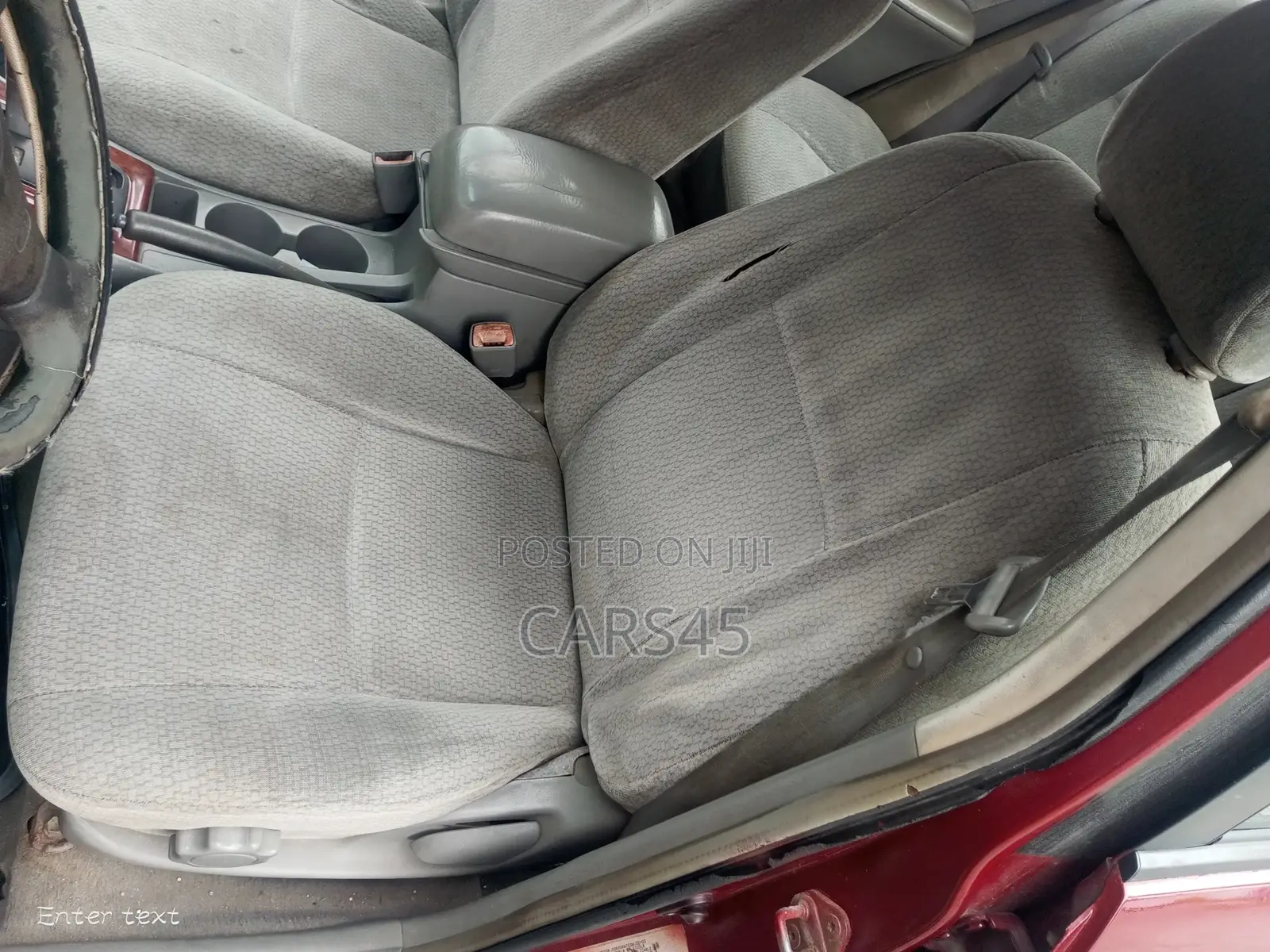 Toyota Corolla 2003 Red