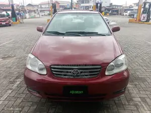 Toyota Corolla 2003 Red