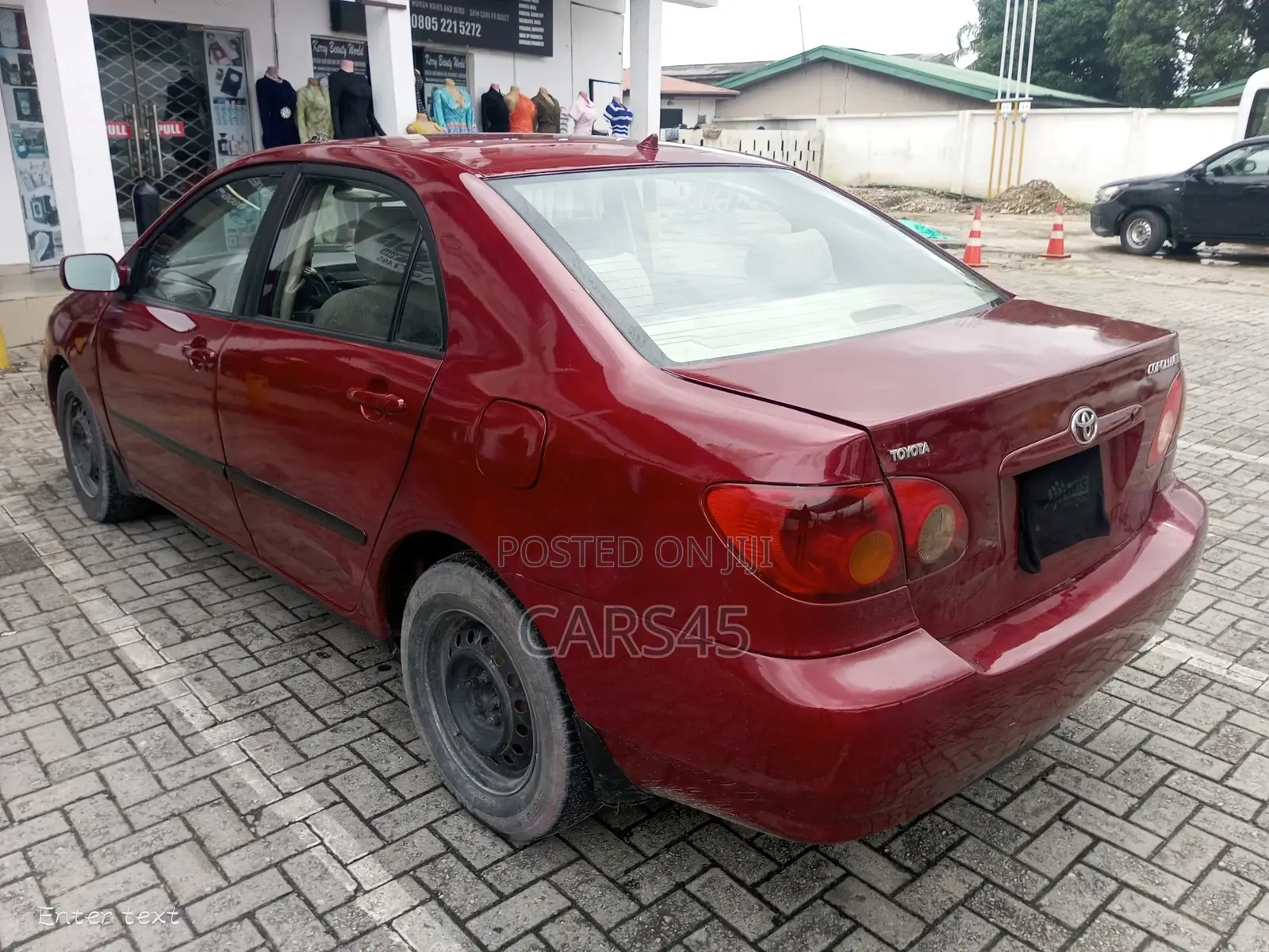 Toyota Corolla 2003 Red