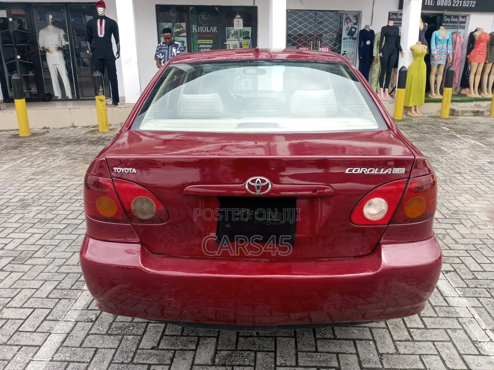Toyota Corolla 2003 Red