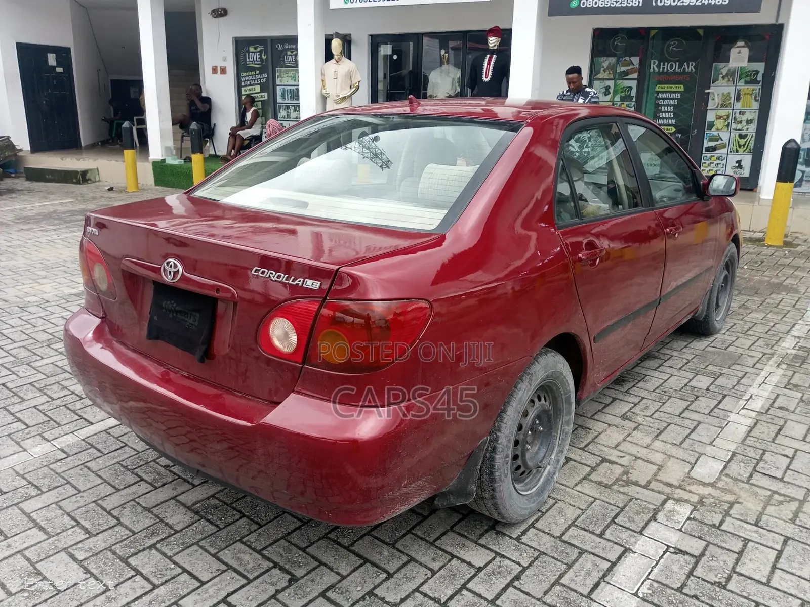 Toyota Corolla 2003 Red