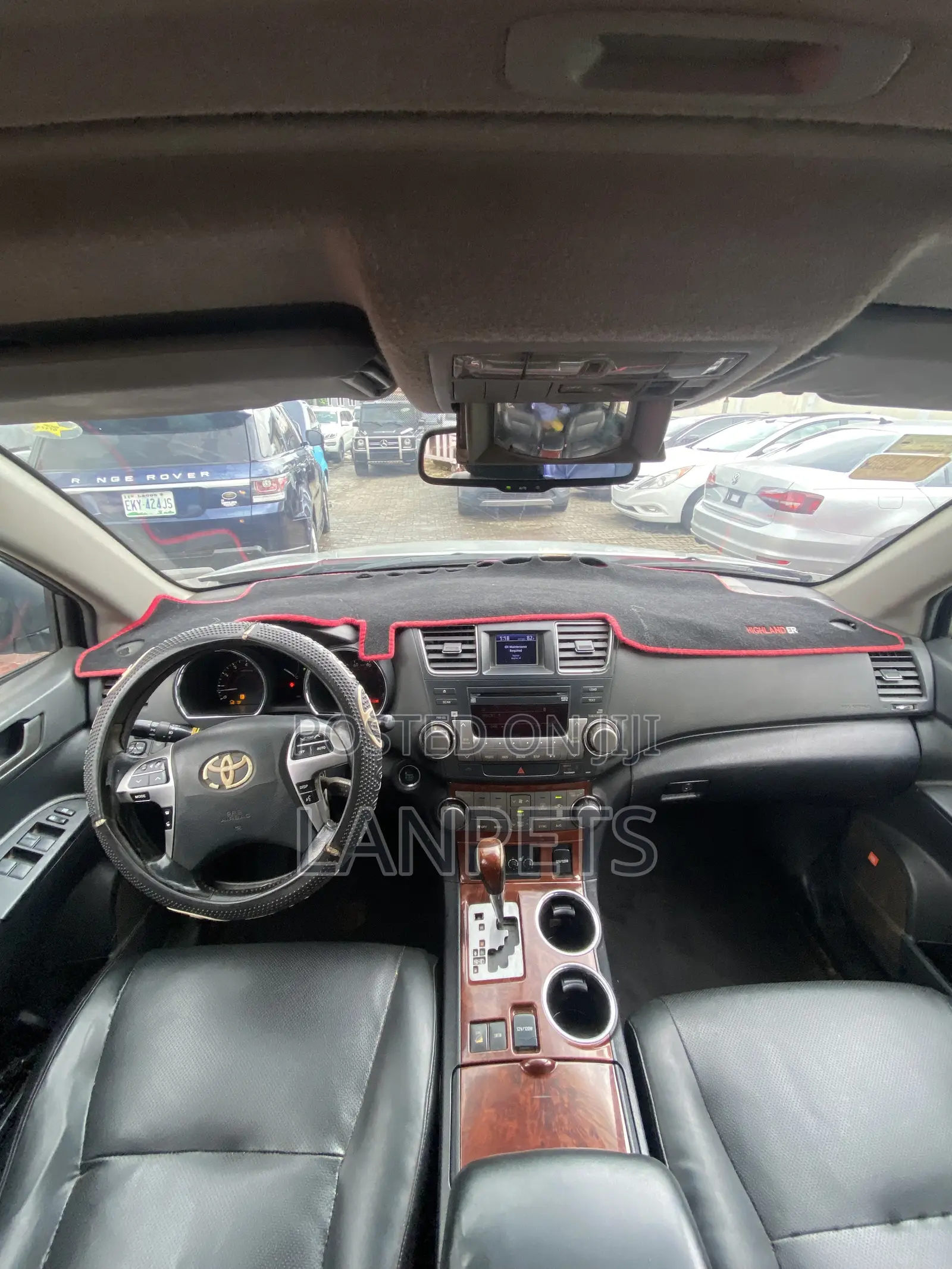 Toyota Highlander 2012 Gray