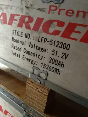 Africell 15.36kWh 51.2V 300Ah LiFePO4 Lithium Solar Battery LFP-512300