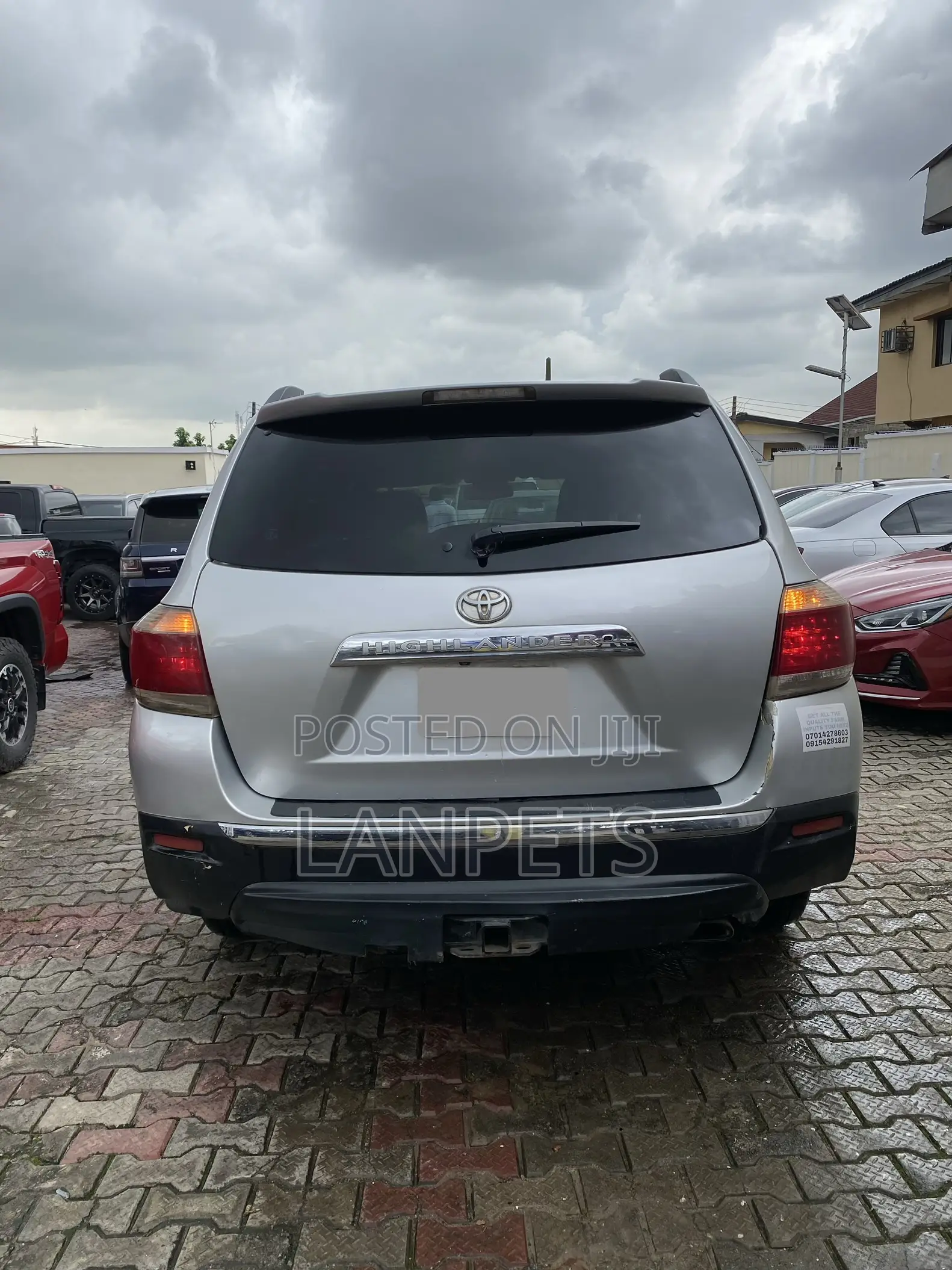 Toyota Highlander 2012 Gray