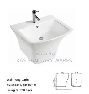 Wall-Hung Ceramic Wash Basin