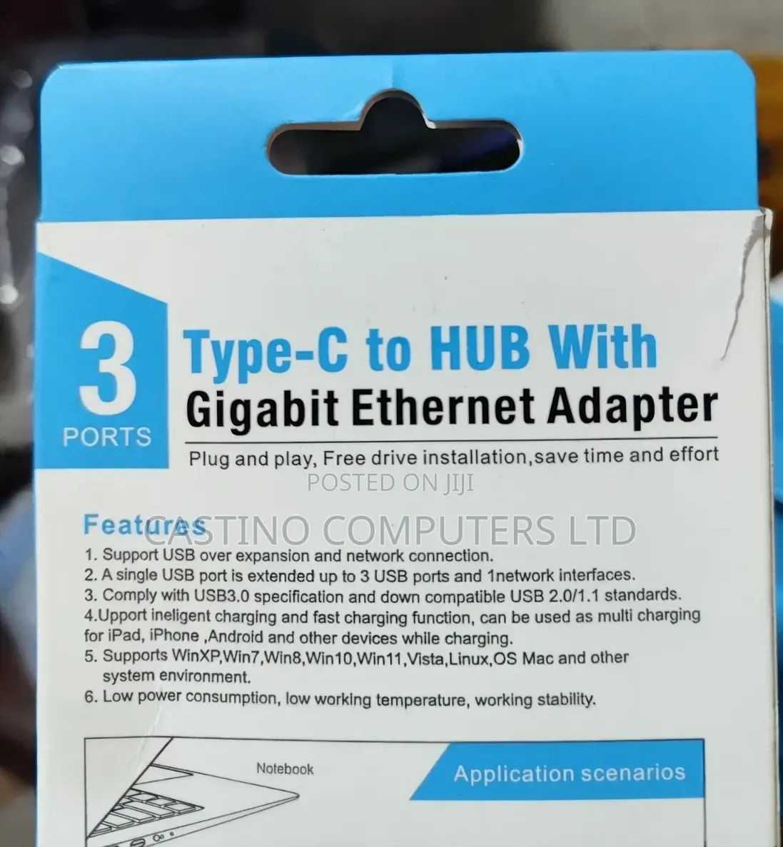 Mac Book Type C Converter Hub.