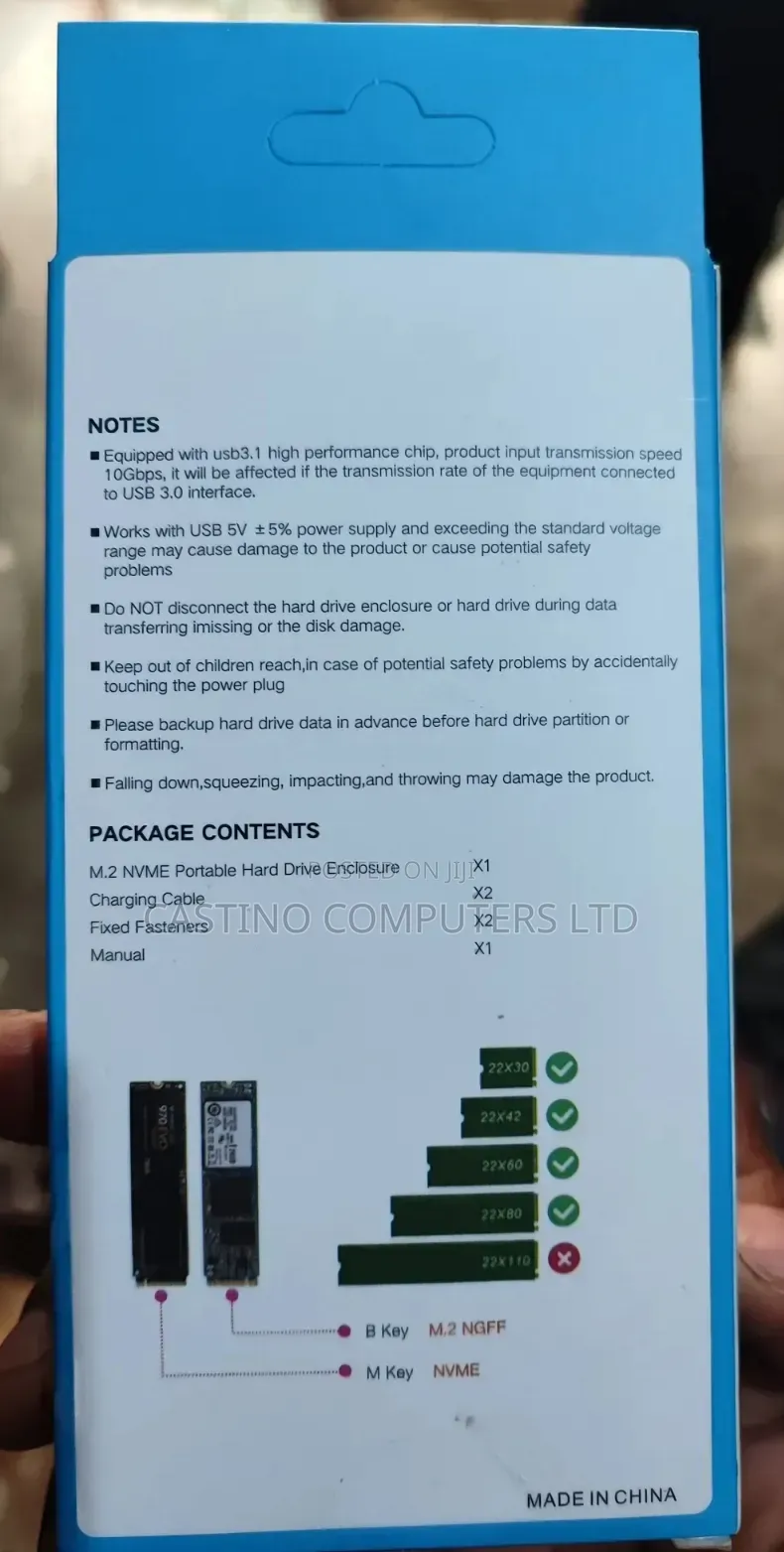 SSD Casing M2