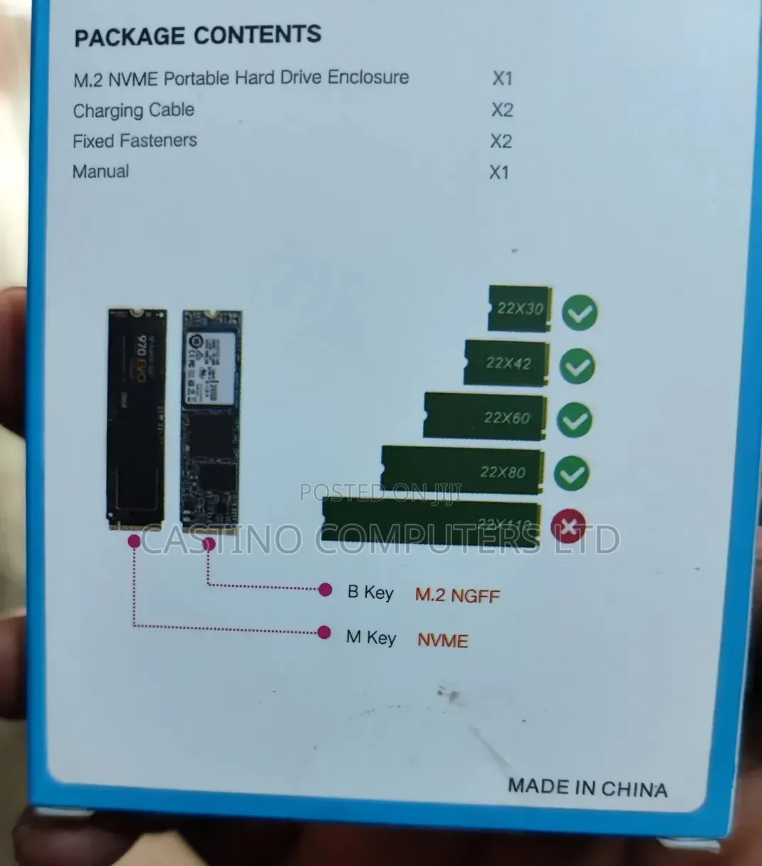 SSD Casing M2