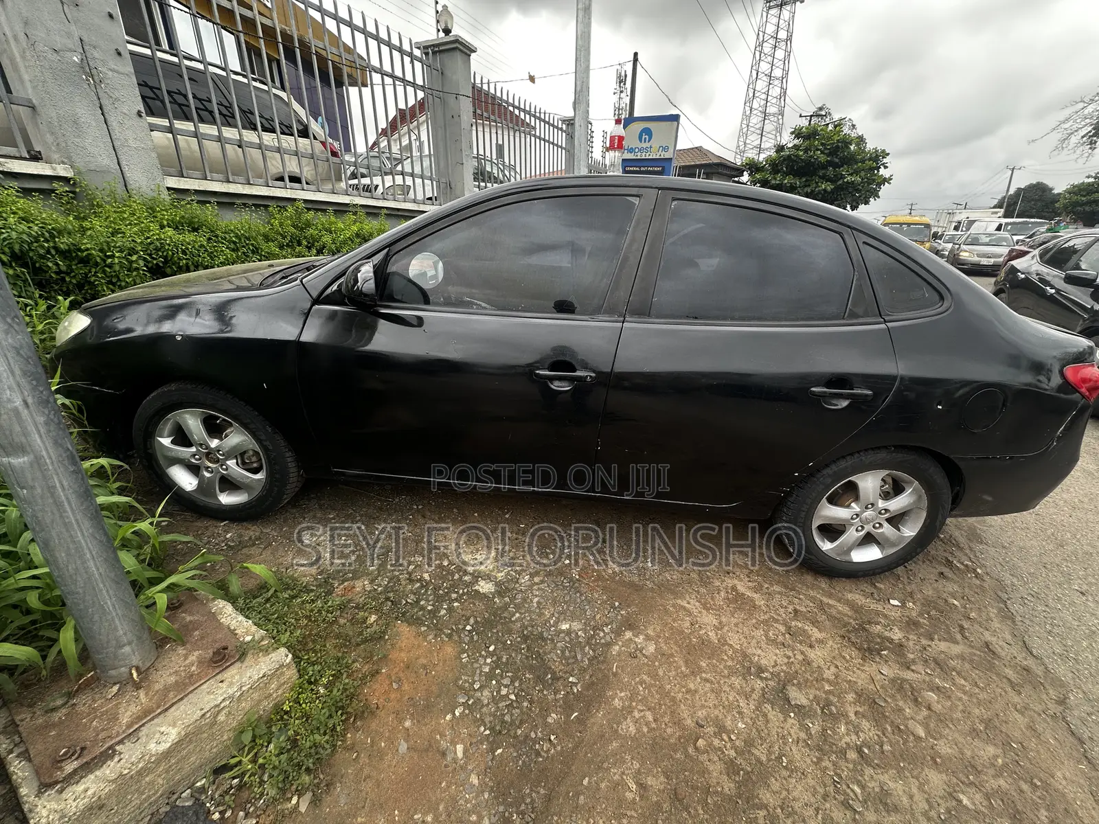 Hyundai Elantra 2008 Black