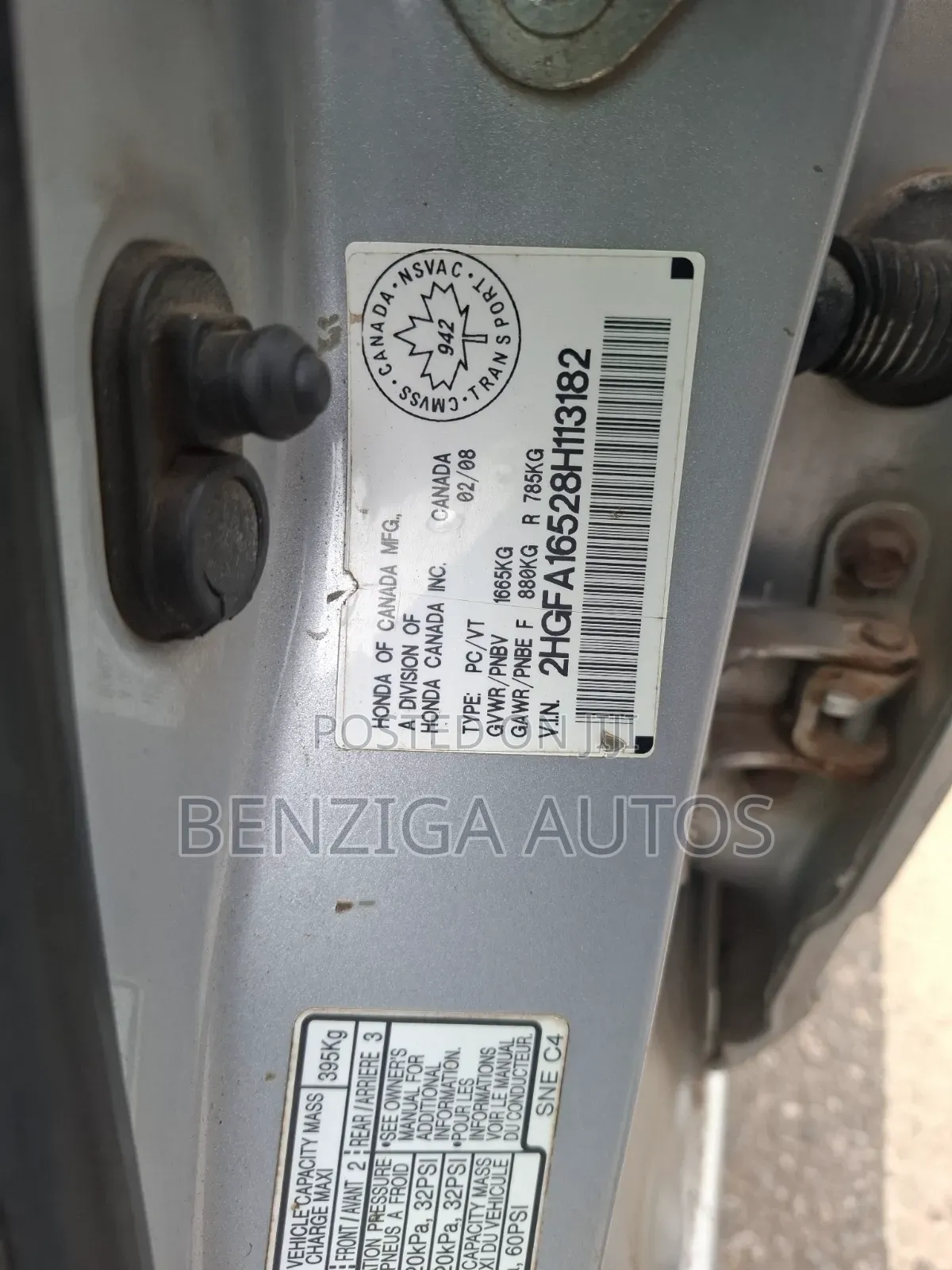 Honda Civic 2008 Silver