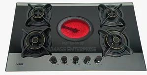 IMAGE 5burner(4gas Electric)|90cm Inbuilt Cooker| Cabinet Top Cooker