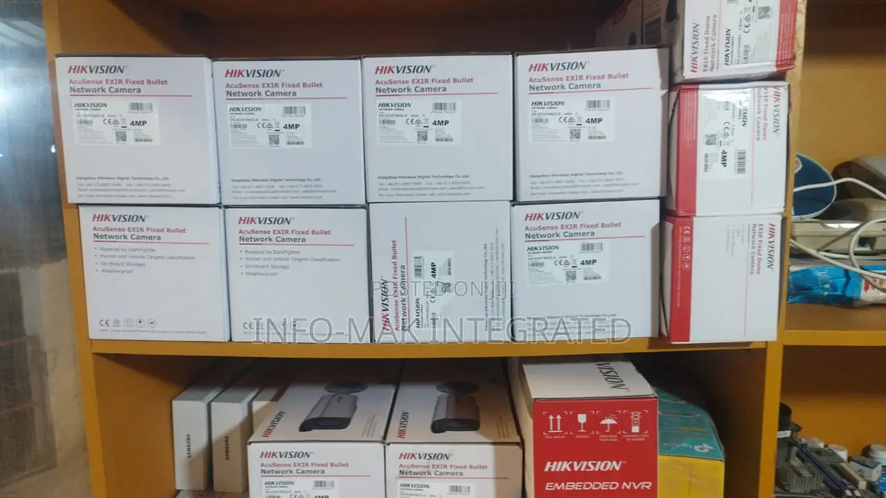 Hikvision Acusense Network Camera 4mm 4mp Ds-2cd2t43g2-2i