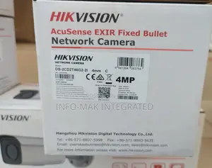 Hikvision Acusense Network Camera 4mm 4mp Ds-2cd2t43g2-2i
