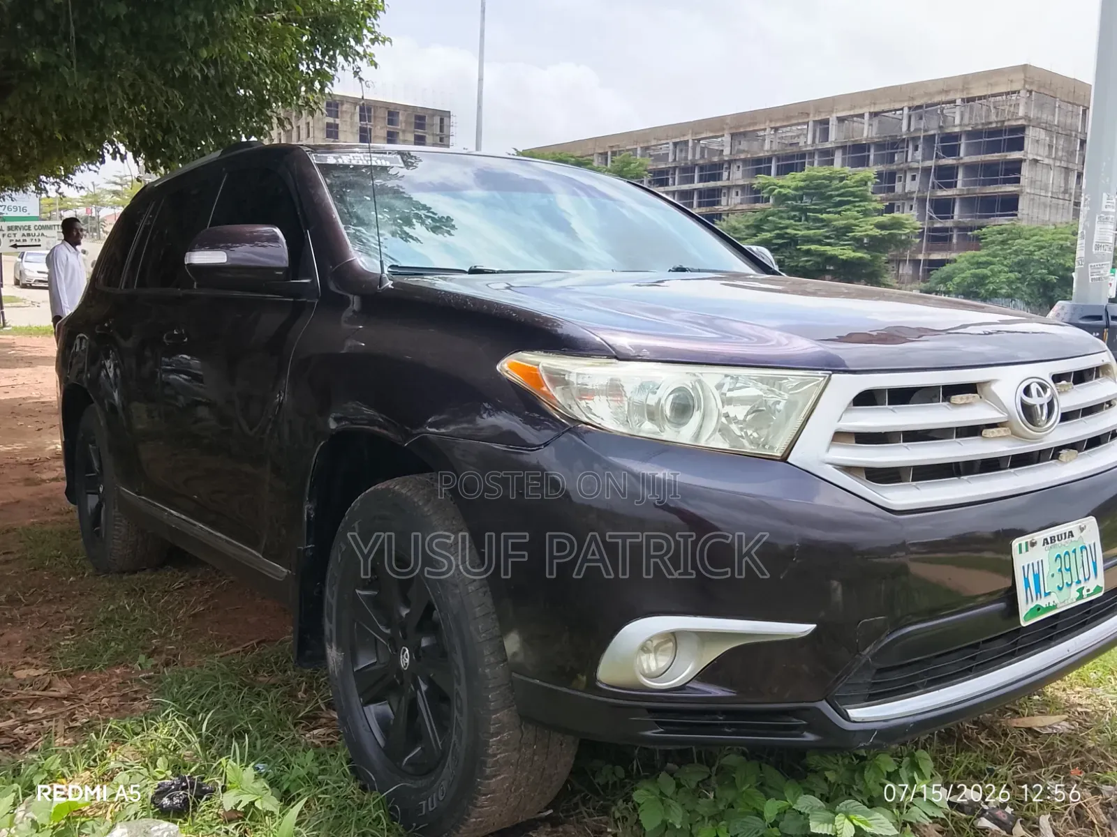 Toyota Highlander 2011 Maroon