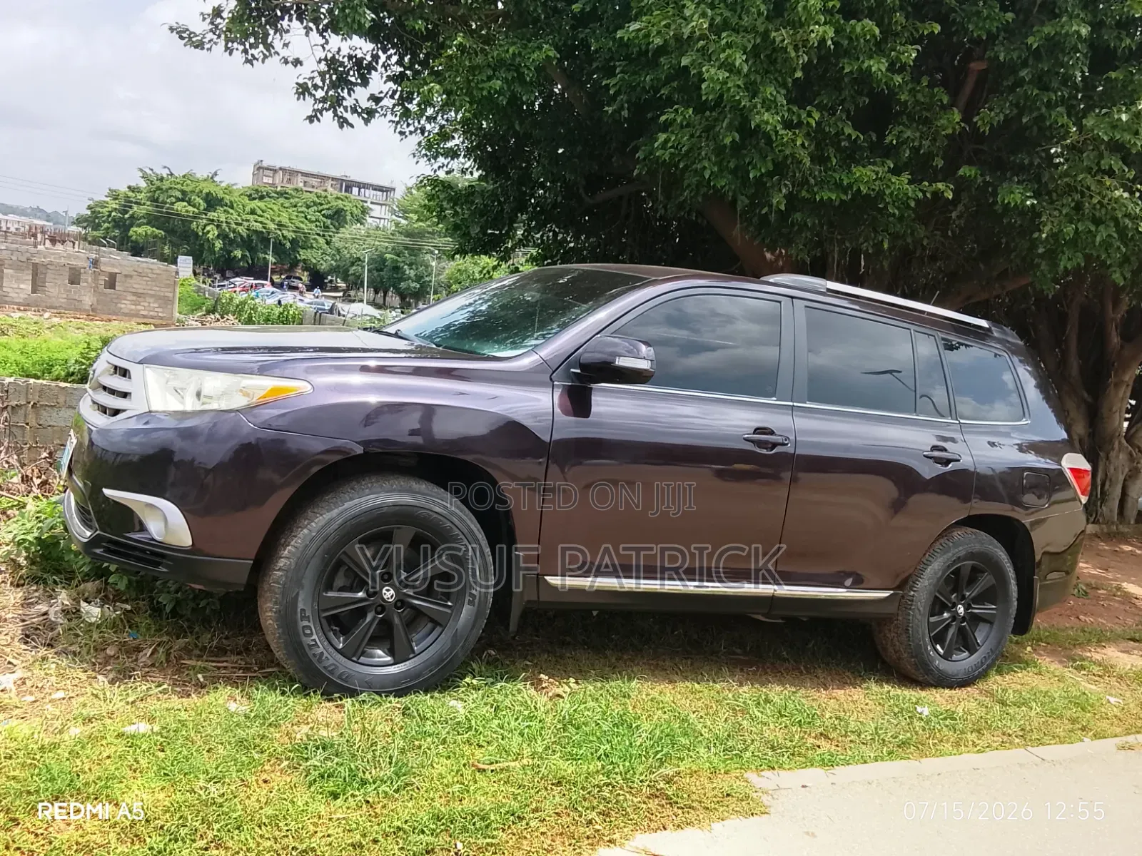 Toyota Highlander 2011 Maroon