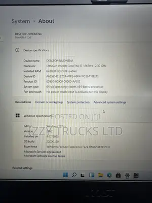 Laptop MSI GF63 64GB Intel Core i7 SSD 2T