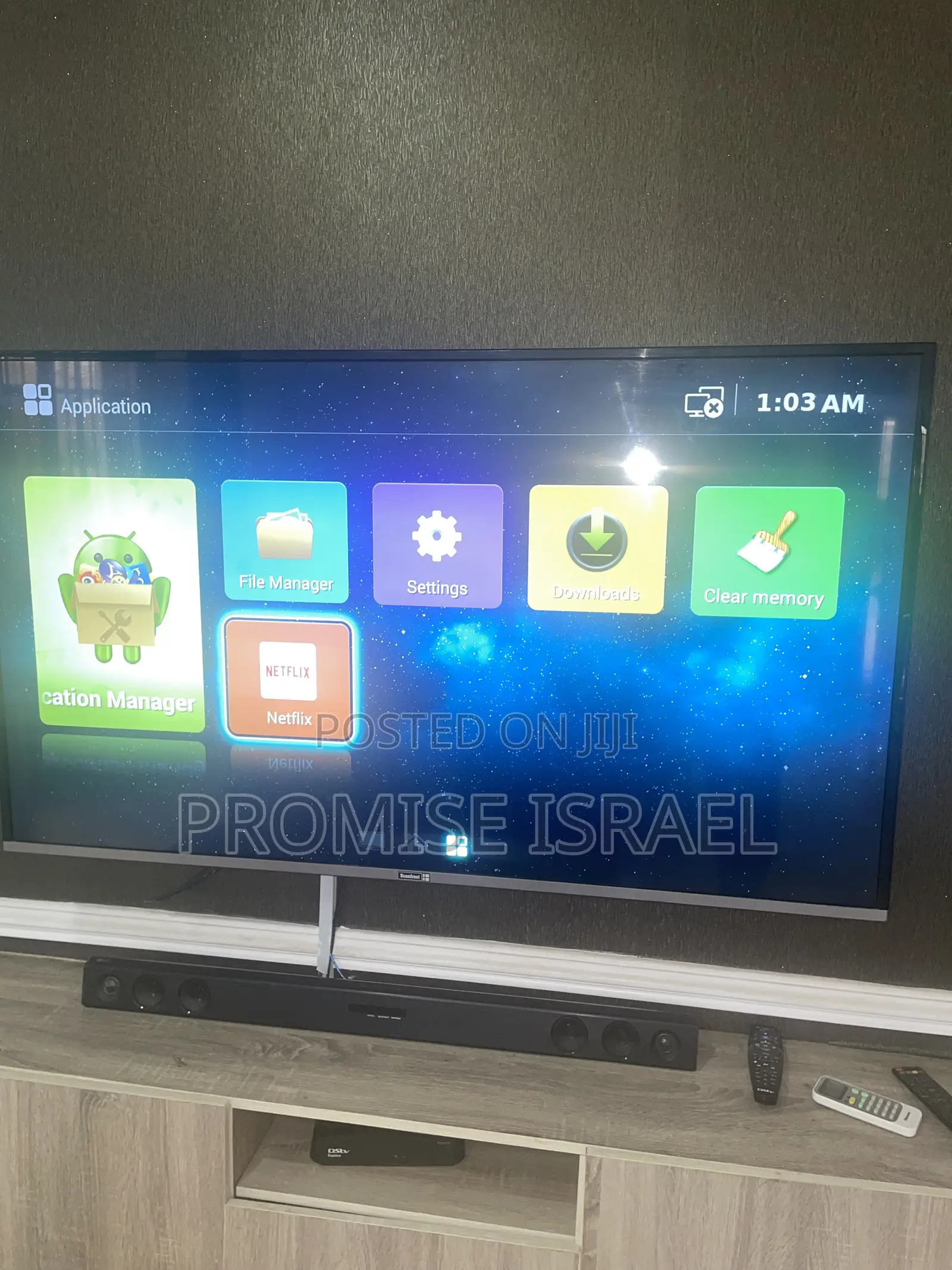 Scamfrost 55” Smart Led TV
