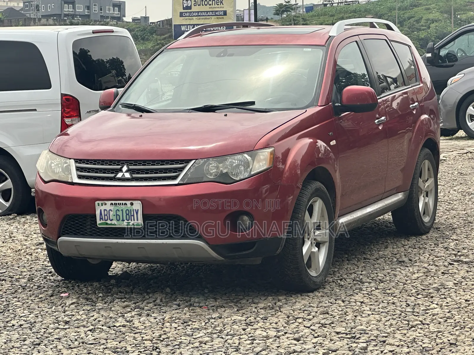 Mitsubishi Outlander SE 2010 Red
