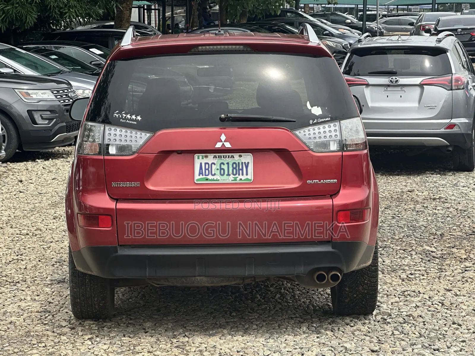 Mitsubishi Outlander SE 2010 Red