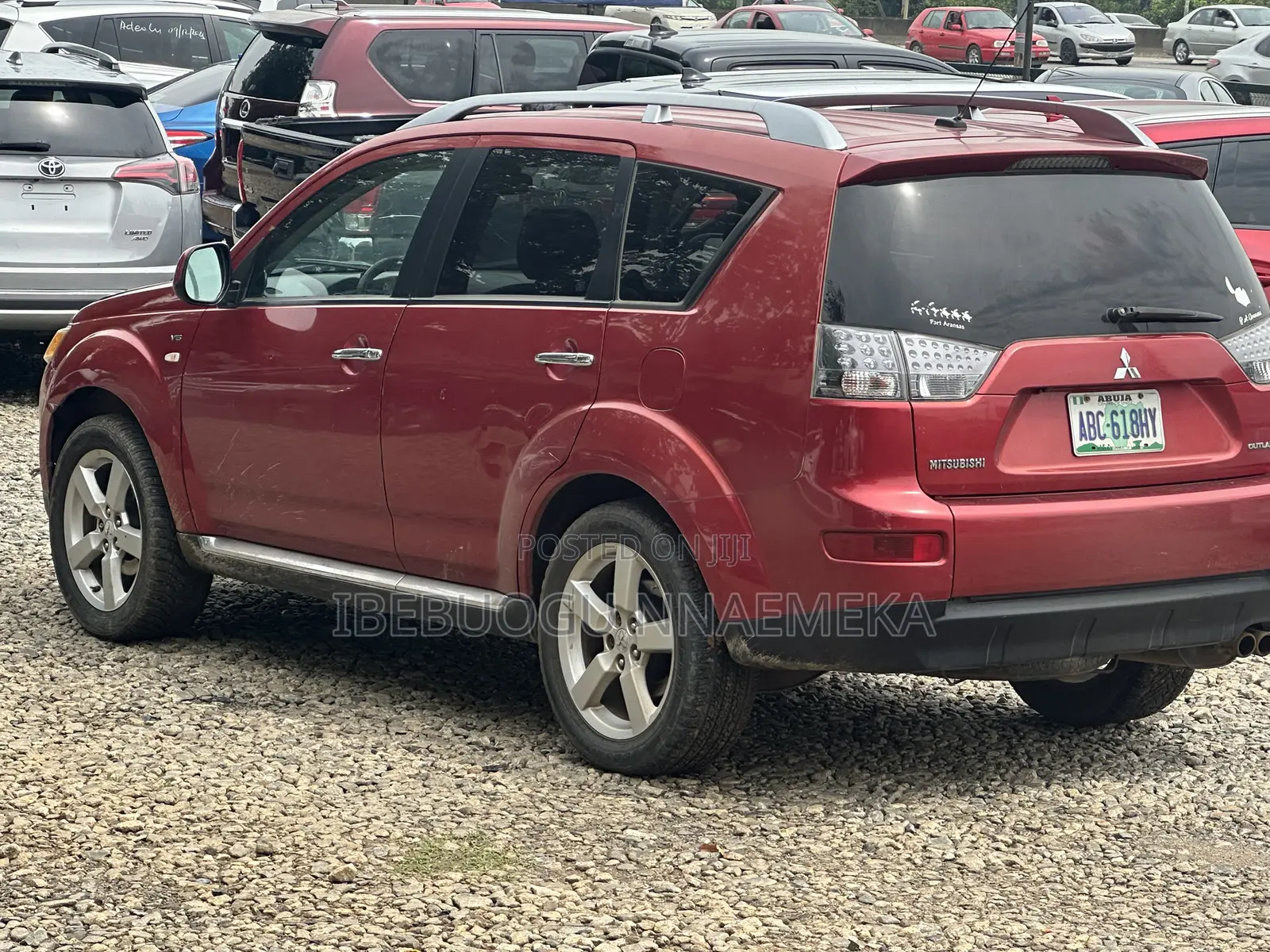 Mitsubishi Outlander SE 2010 Red