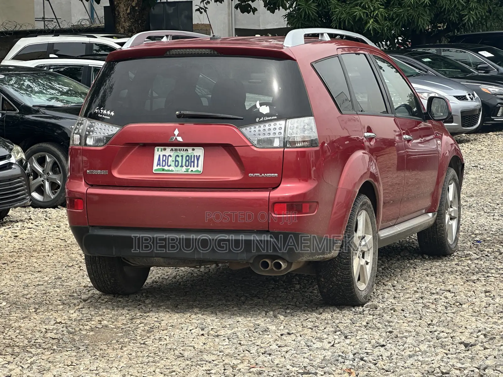 Mitsubishi Outlander SE 2010 Red