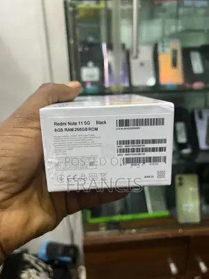 New Xiaomi Redmi Note 11 256 GB Black