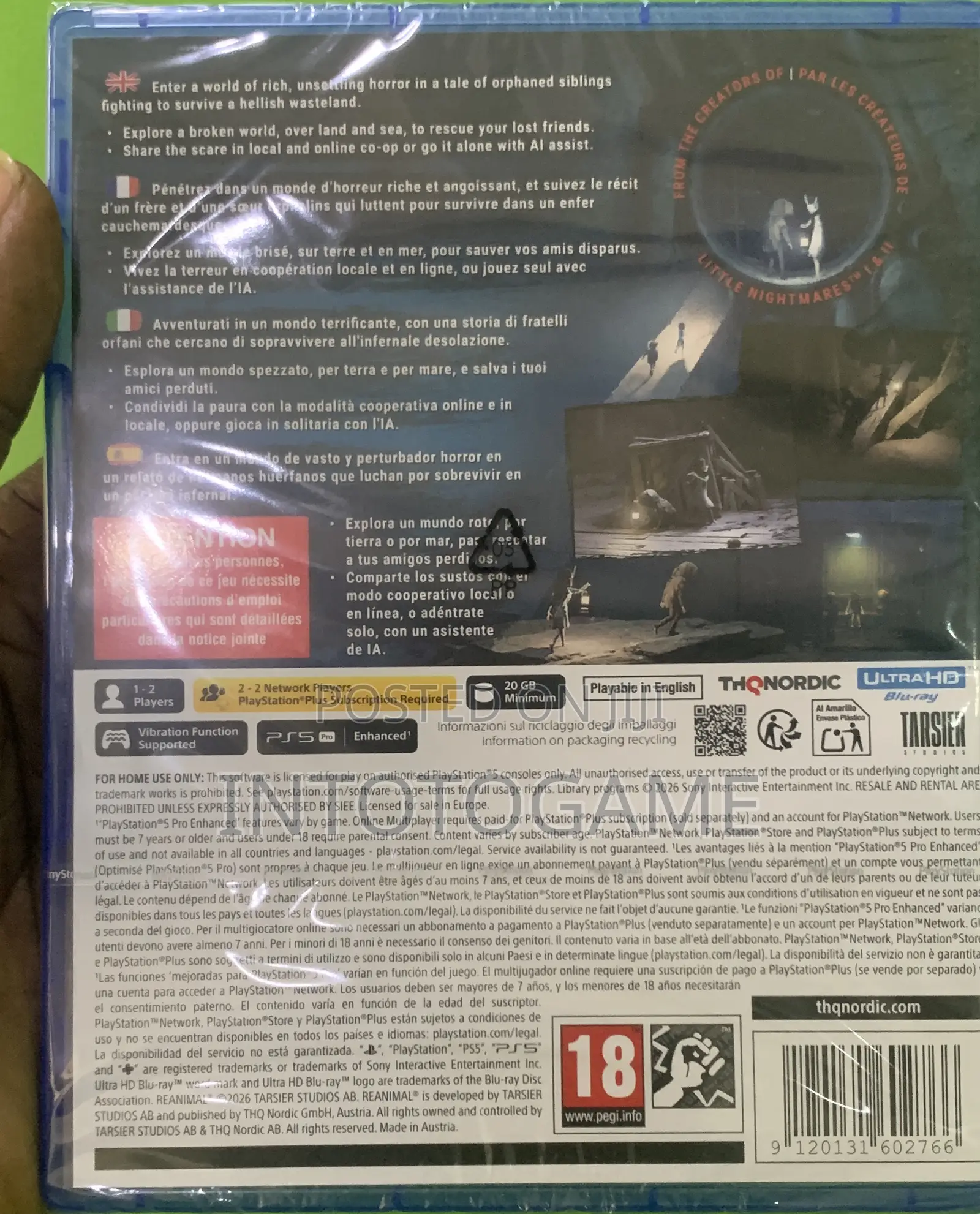 Ps5: Reanimal