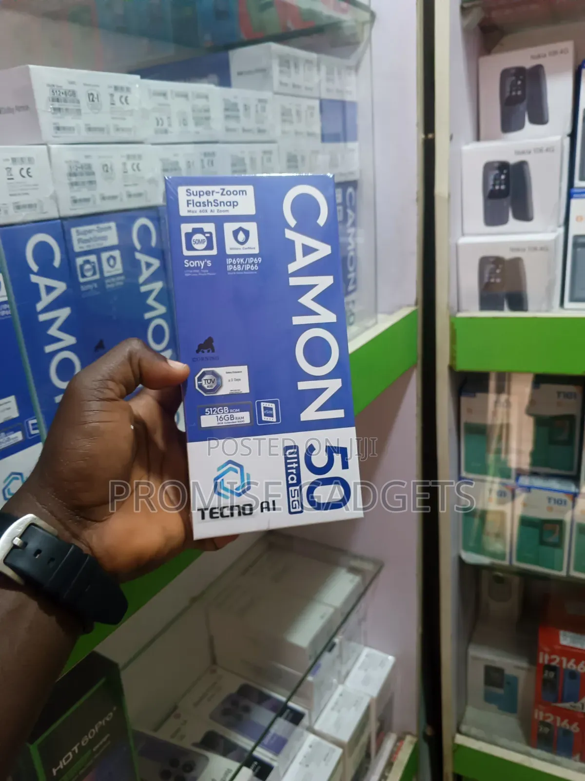 New Tecno Camon 50 Ultra 512 GB