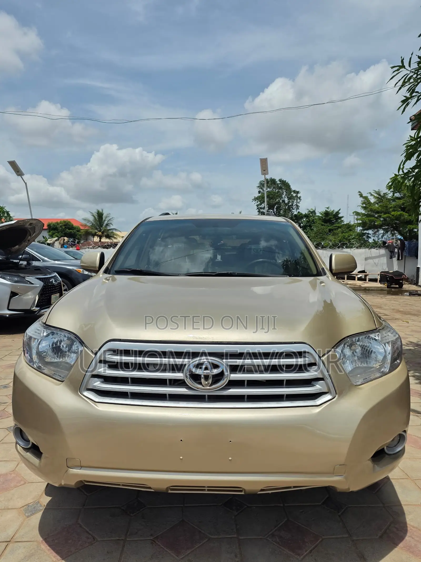 Toyota Highlander Limited 2008 Gold