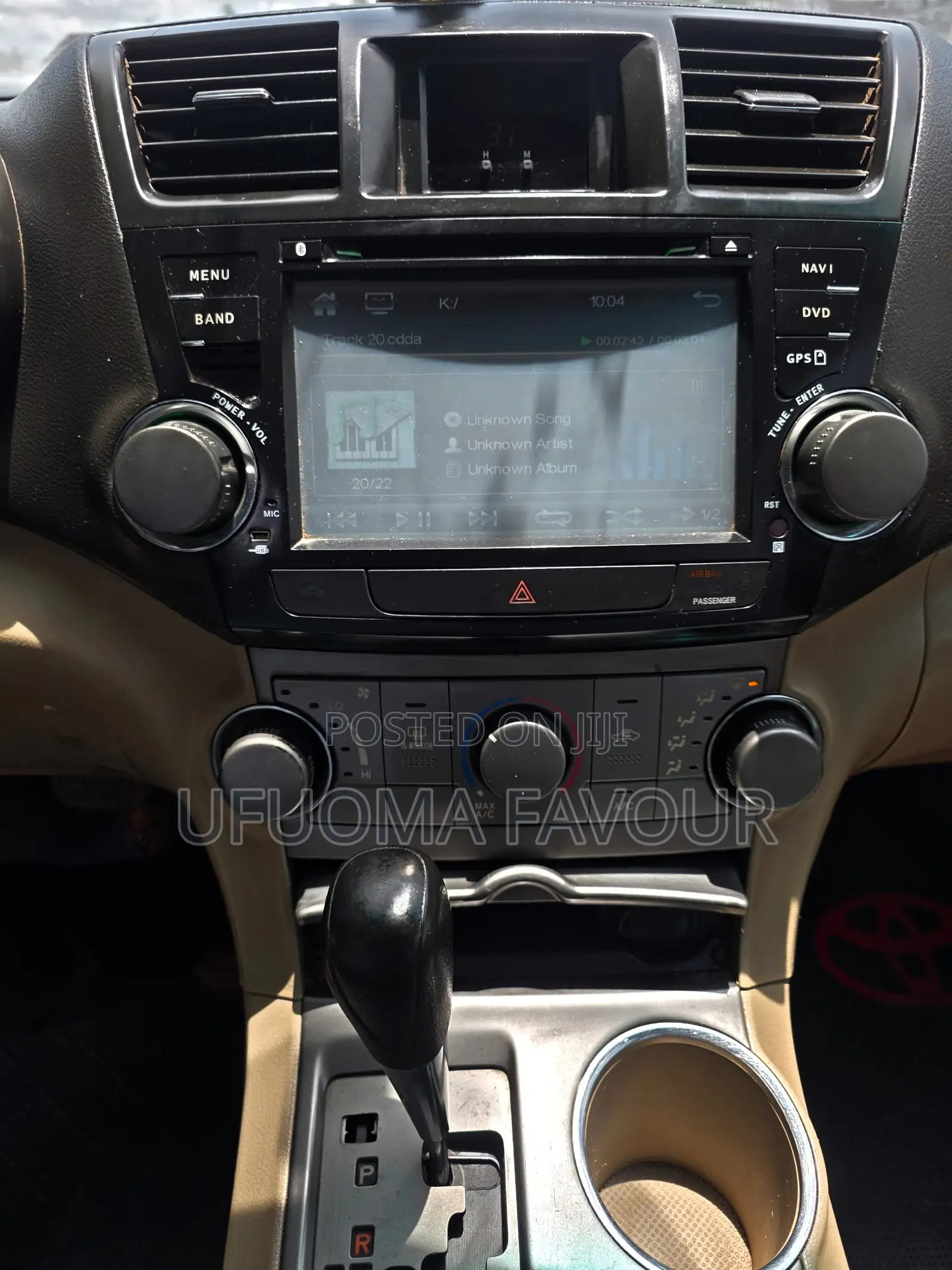 Toyota Highlander Limited 2008 Gold