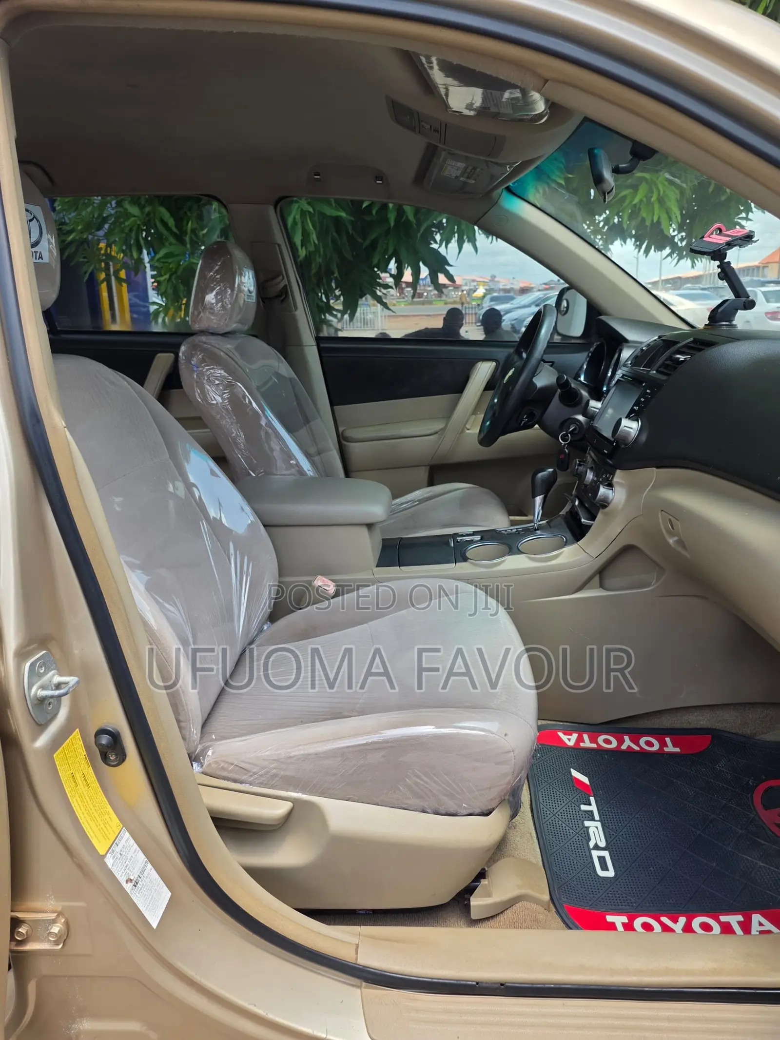 Toyota Highlander Limited 2008 Gold