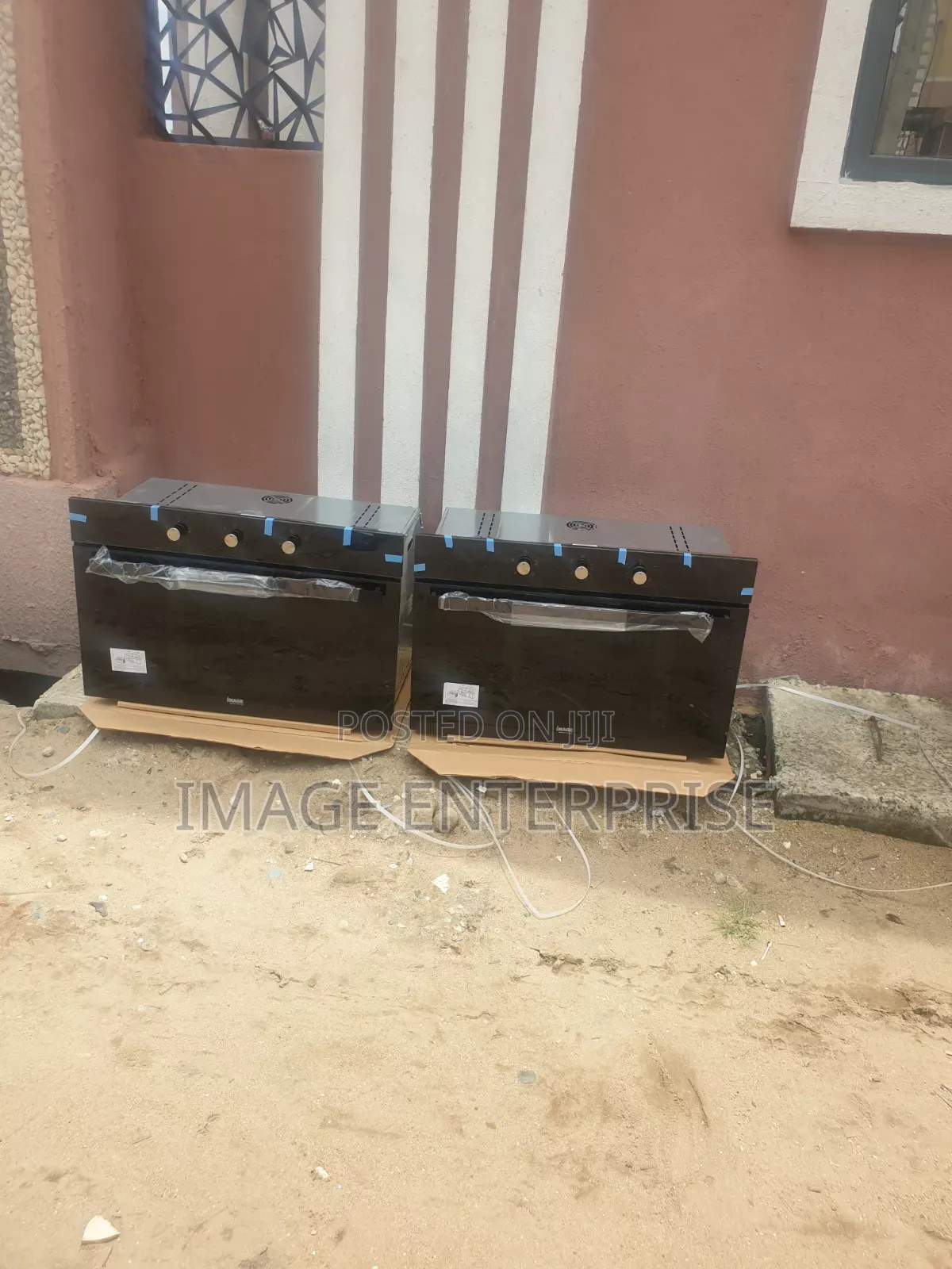 IMAGE 90cm Inbuilt Electric and Gas Oven